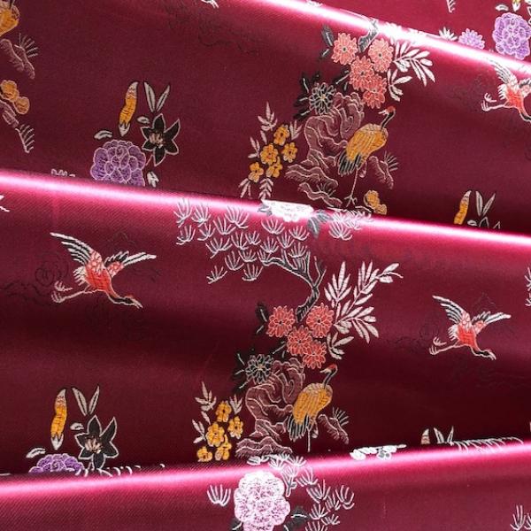 FLYING CRANE Satin aus China